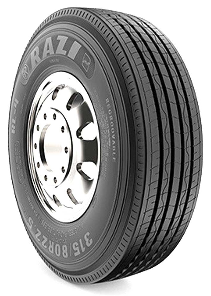 Автошина RAZI 315/80R22.5 RL4 156/150L TL 18PR (на рулевую ось) 